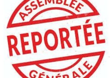 Assemblée reportée